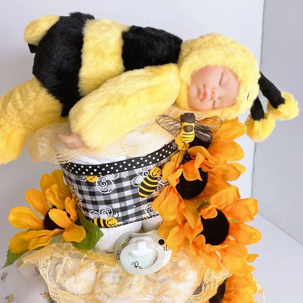 Bumblebee Diaper Cake